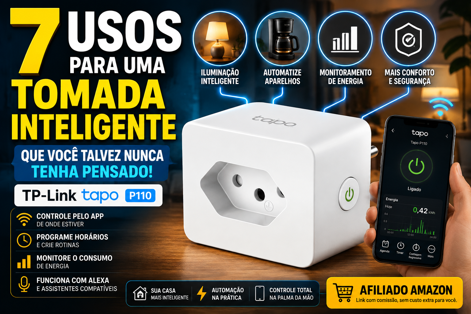 💡 7 Maneiras de Usar uma Tomada Inteligente Que Você Talvez Nunca Tenha Pensado